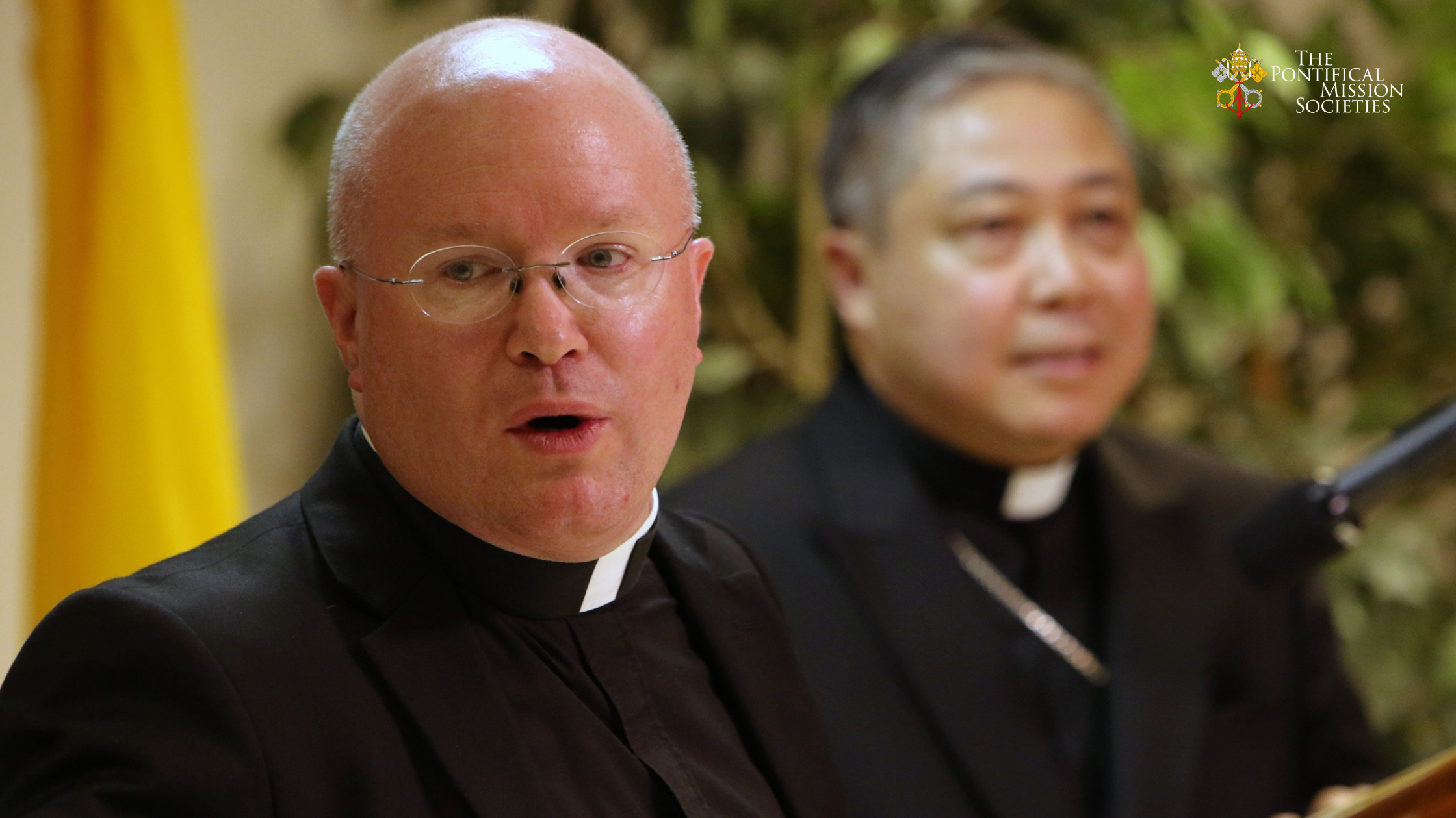 Father Roger J. Landry pictured in 2015, during a news conference at the Holy See's Permanent Observer Mission in New York City. (CNS photo/Gregory A. Shemitz)